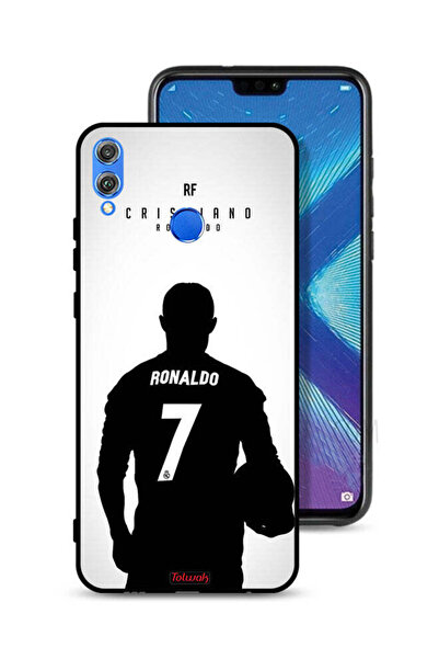 Tolwak غطاء حماية لهاتف Honor 8X بقناع كريستيانو رونالدو