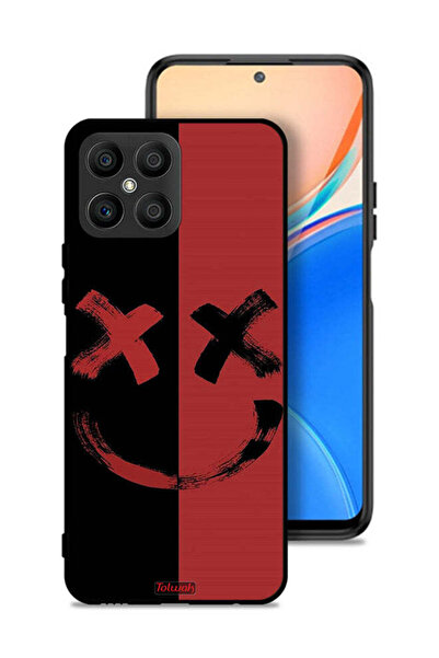 Tolwak غطاء حماية لهاتف Honor X8 4G بنمط مارشميلو الفني