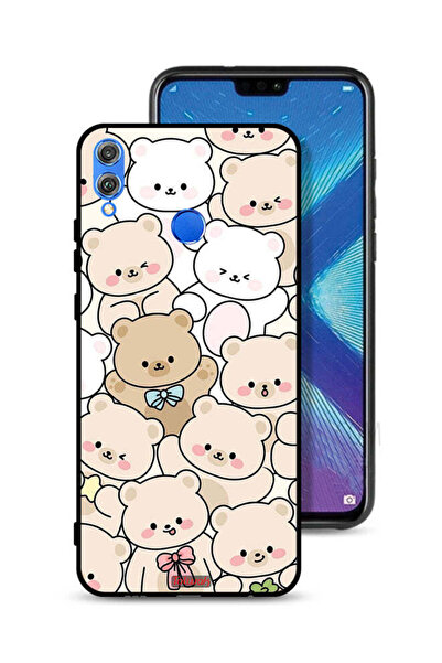 Tolwak غطاء حماية لهاتف Honor 8X بنقشة الدببة
