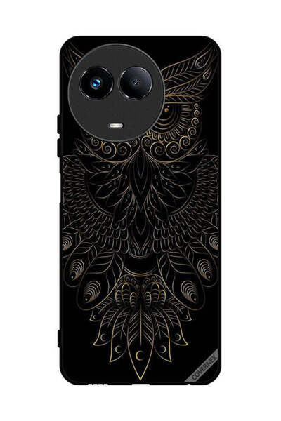 Covernex غطاء حماية لهاتف Realme 11 5G بتصميم بومة زهرية عصرية