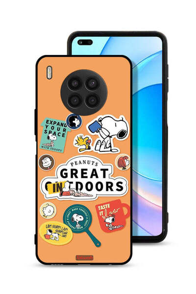 Tolwak غطاء حماية لهاتف هواوي نوفا 8i بملصقات الفول السوداني