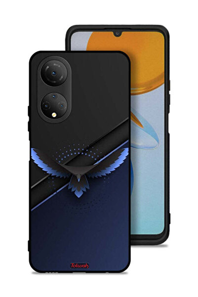 Tolwak غطاء حماية Honor X7 بتصميم نسر فني تجريدي رقمي
