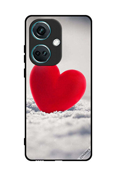Covernex غطاء حماية لهاتف OnePlus Nord CE3 - قلب أحمر جميل