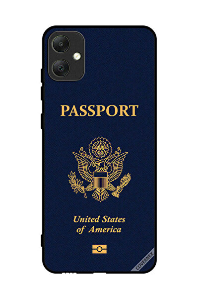 Covernex غطاء حماية لهاتف سامسونج جالاكسي A05 بنمط جواز السفر الأمريكي