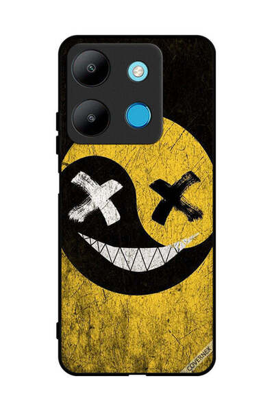 Covernex غطاء حماية لهاتف Infinix Smart 7 بتصميم وجه مارشميلو