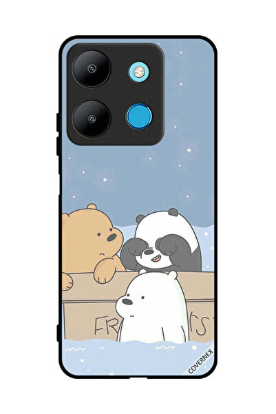 Covernex غطاء حماية لهاتف Infinix Smart 7 Bear Friends