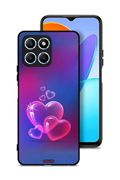 Tolwak غطاء حماية لهاتف Honor X6 بنقشة قلوب الماء