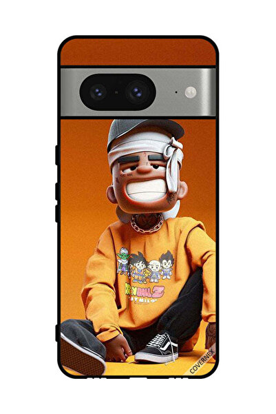 Covernex غطاء حماية لهاتف جوجل بيكسل 8 - رسمة فتى متعب مصاب