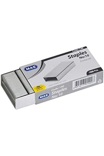 Mena Rise Şirinshop Black Small Stapler + 1 Pack White Staple 1108107