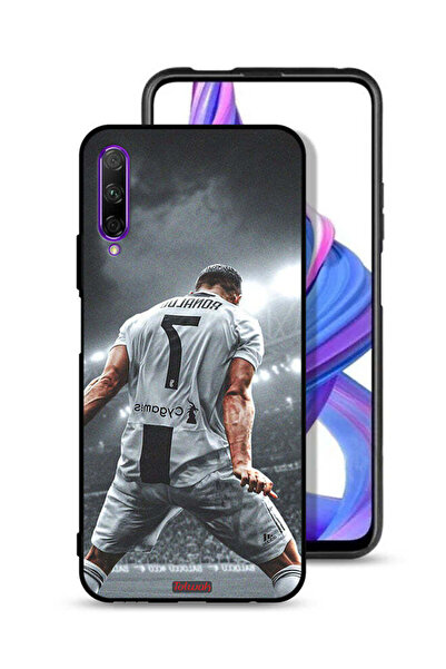Tolwak غطاء حماية لهاتف Honor 9X Pro بطبعة احتفال كريستيانو رونالدو