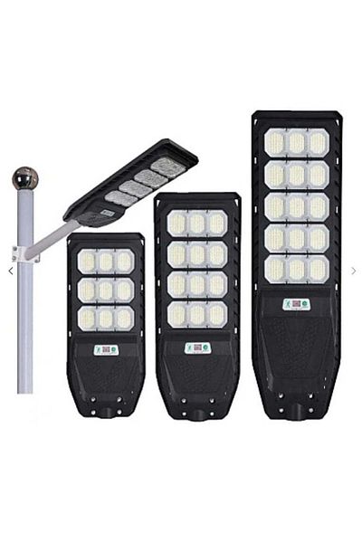 divendi-ro Street Lamp with Solar Panel 18 Cassette 540 LED