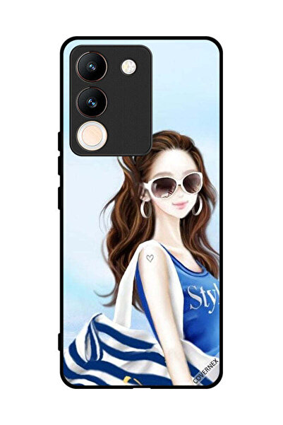 Covernex غطاء حماية لهاتف فيفو V29e بتصميم قميص