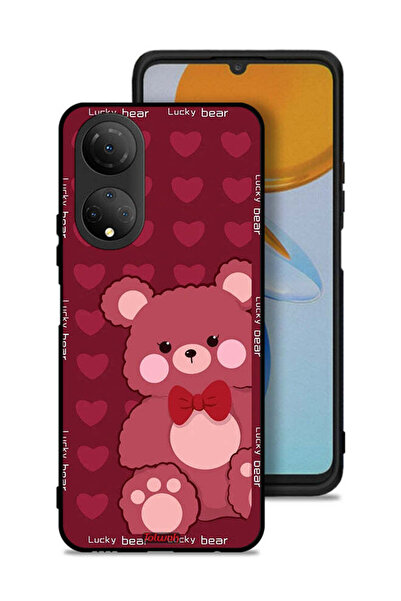 Tolwak غطاء حماية لهاتف Honor X7 - الدب المحظوظ