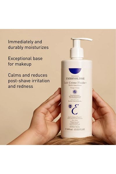 Embryolisse Embryoliss Moisturizing and Nourishing Cream for Face and Body for All Skin Types, 400 ml