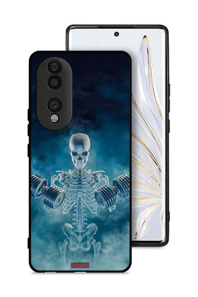 Tolwak Honor 70 Protective Case Cover No Pain No Gain Pose