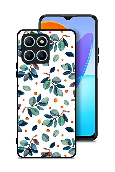 Tolwak غطاء حماية لهاتف Honor X8 5G بنقشة أوراق الشجر