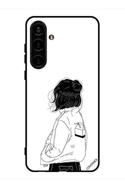 Covernex غطاء حماية لهاتف سامسونج جالاكسي S24 بلس فتاة تفكر بعمق كبير