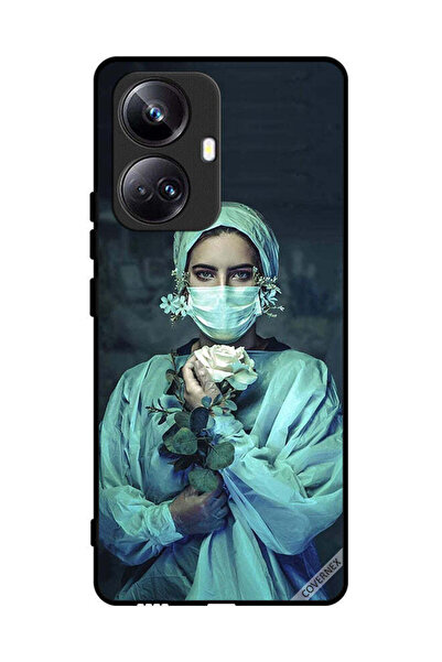 Covernex غطاء حماية لهاتف Realme 10 Pro Plus مع رسمة ممرضة