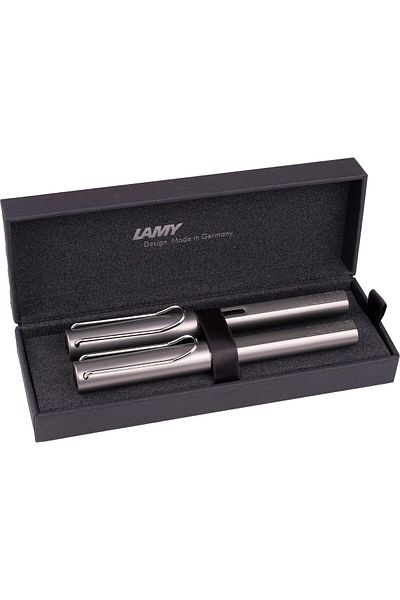 Mena Rise Şirinshop 26-m-326 Al-Star Fountain & Roller Pen Set Graphite 1108107
