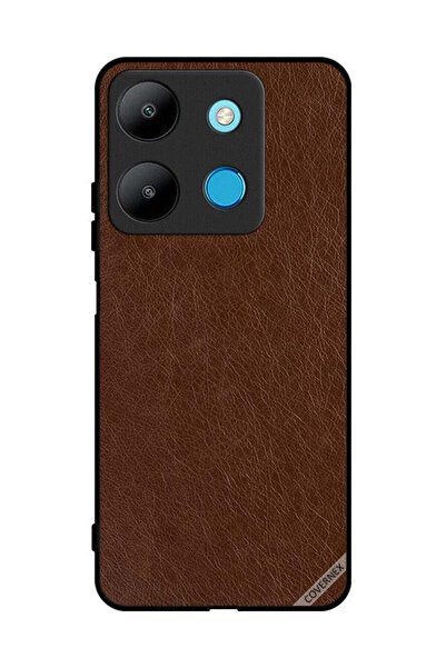 Covernex غطاء حماية لهاتف إنفينيكس سمارت 7 بنقشة جلد