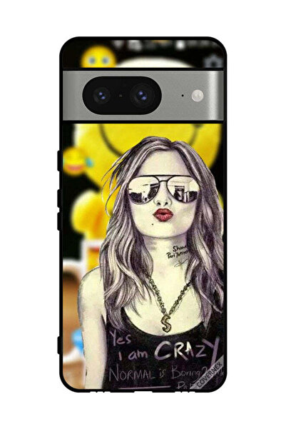 Covernex غطاء حماية لجهاز جوجل بيكسل 8 نعم أنا مجنون، العادي ممل