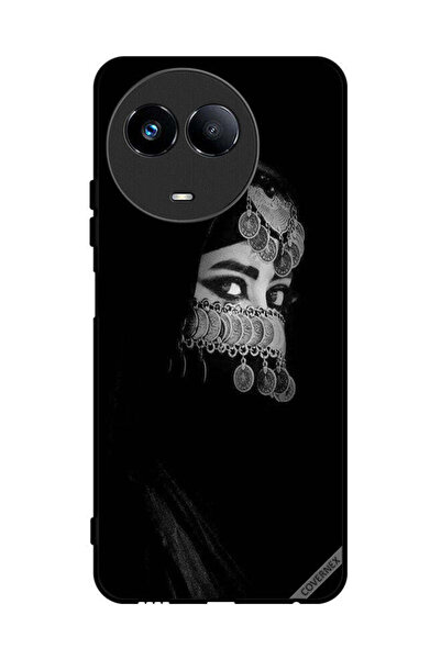 Covernex غطاء حماية لهاتف Realme 11 5G، فتاة ذات عيون جميلة ووجه مجوهرات