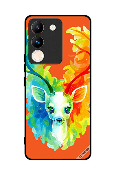 Covernex غطاء حماية لهاتف فيفو Y200 - غزال ملون