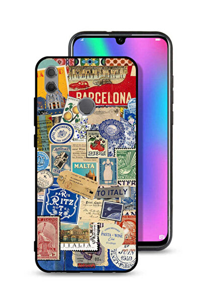 Tolwak ملصقات غطاء حماية لهاتف Honor 10 Lite لمدن مختلفة