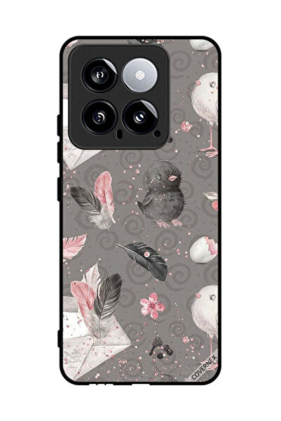 Covernex غطاء حماية لهاتف شاومي 14 - ريش وفراخ