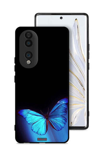 Tolwak غطاء حماية لهاتف Honor 70 بتصميم فراشة