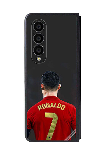 Covernex غطاء حماية لهاتف سامسونج جالاكسي زد فولد 4 رونالدو أعظم لاعب في كرة ...