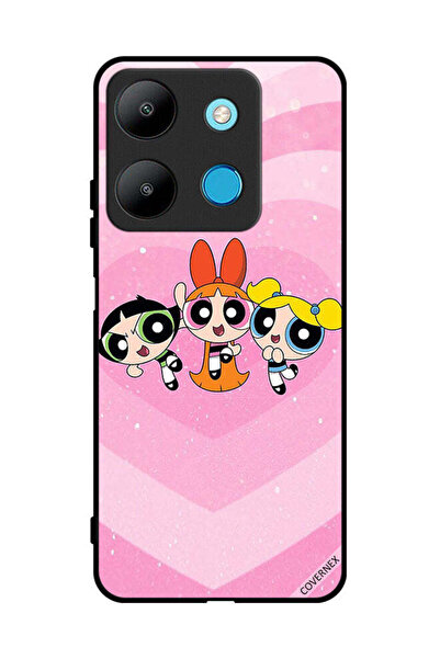 Covernex غطاء حماية لهاتف إنفينيكس سمارت 7 - رسوم متحركة للفتيات المحترفات