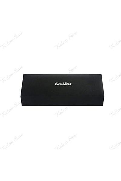 Mena Rise Şirinshop Metropolis 78 Fountain Pen & Ballpoint Pen Set, Acrylic Body, Black 1108107