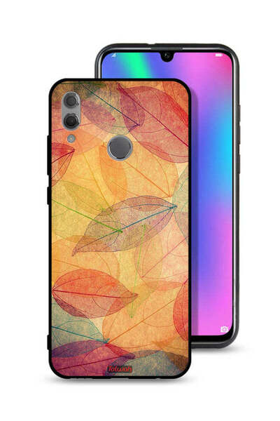 Tolwak غطاء حماية لهاتف Honor 10 Lite برسومات فنية رقمية تجريدية