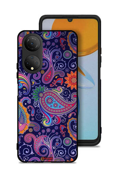 Tolwak غطاء حماية لهاتف Honor X7 بنمط فن الماندالا