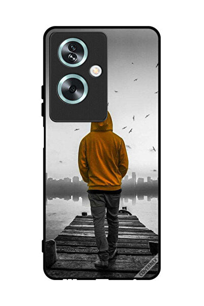 Covernex غطاء حماية لهاتف Oppo A2 - فتى حزين يمشي