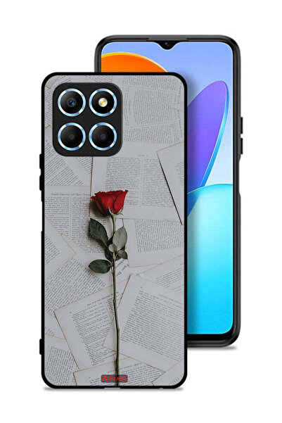 Tolwak غطاء حماية لهاتف Honor X8 5G وردي على ورق