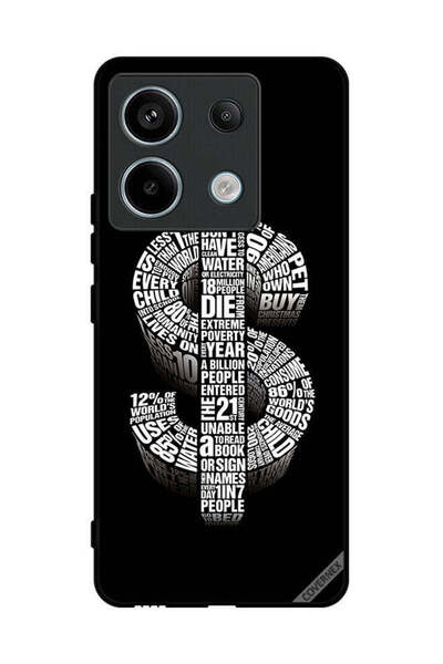 Covernex غطاء حماية لهاتف شاومي ريدمي نوت 13 برو، دولار بالخط العربي