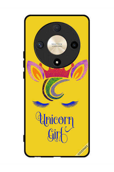 Covernex غطاء حماية لهاتف Honor X9b - تصميم فتاة يونيكورن