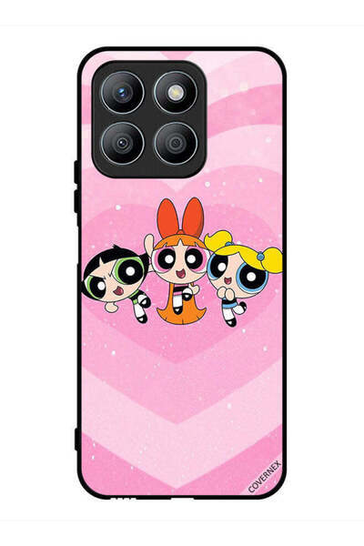 Covernex غطاء حماية لهاتف Honor X8b - رسوم متحركة - فتيات القوة