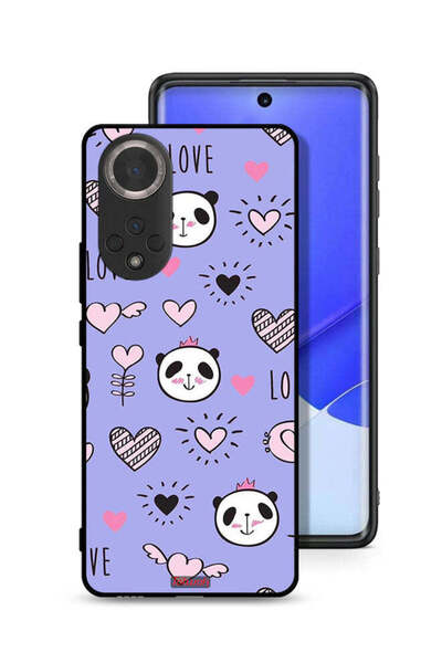 Tolwak غطاء حماية لهاتف Honor 50 بتصميم الحب والباندا