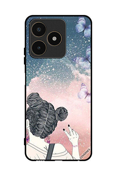Covernex Protective Case Cover For Realme C53 Making Victory Sign Art