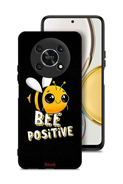 Tolwak Honor X9 5G Protective Case Cover Bee Positive