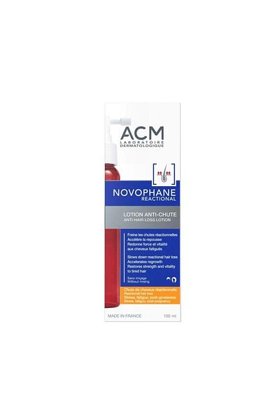 ACM ACM, Novophane, Anti-Hair Loss Spray Lotion, Stimulates Hair Growth - 100 ml