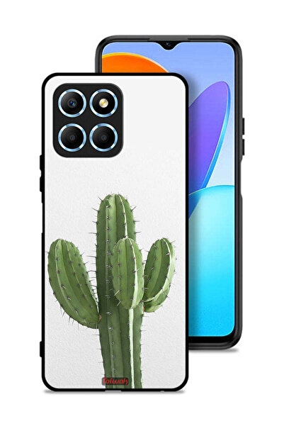 Tolwak غطاء حماية لهاتف Honor X8 5G بنقشة نبات الصبار