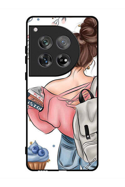Covernex غطاء حماية لهاتف OnePlus 12 مطبوع عليه رسومات يد فتاة