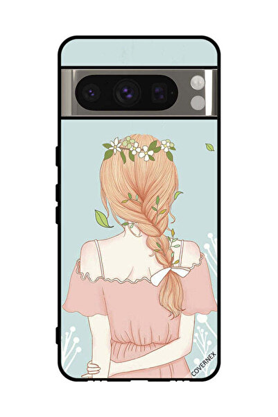Covernex غطاء حماية لهاتف Google Pixel 8 Pro بفتاة واقفة تبدو لطيفة