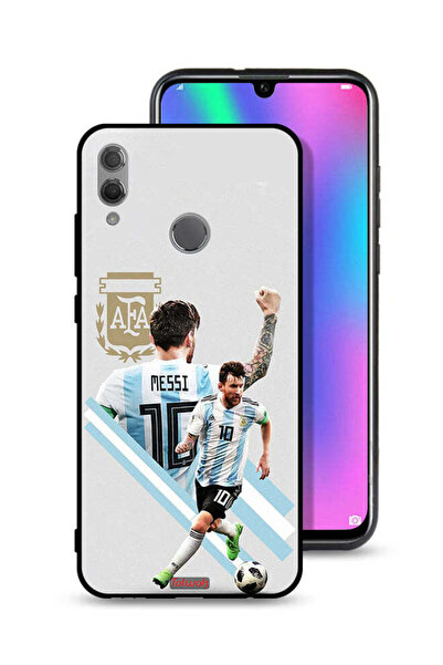 Tolwak غطاء حماية لهاتف Honor 10 Lite برسومات ليو ميسي