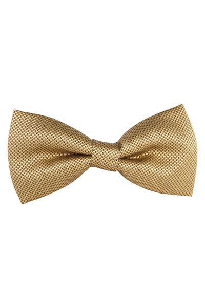NEWTONE Classic bow tie with silky texture, Newtone, PP08, Glossy Gold, 12 x 6 cm