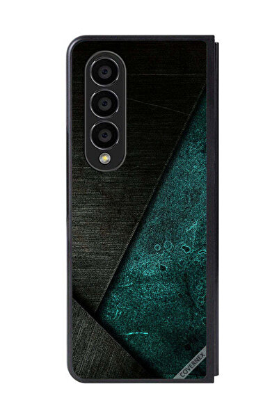 Covernex غطاء حماية لهاتف سامسونج جالاكسي زد فولد 4 بخلفية تجريدية